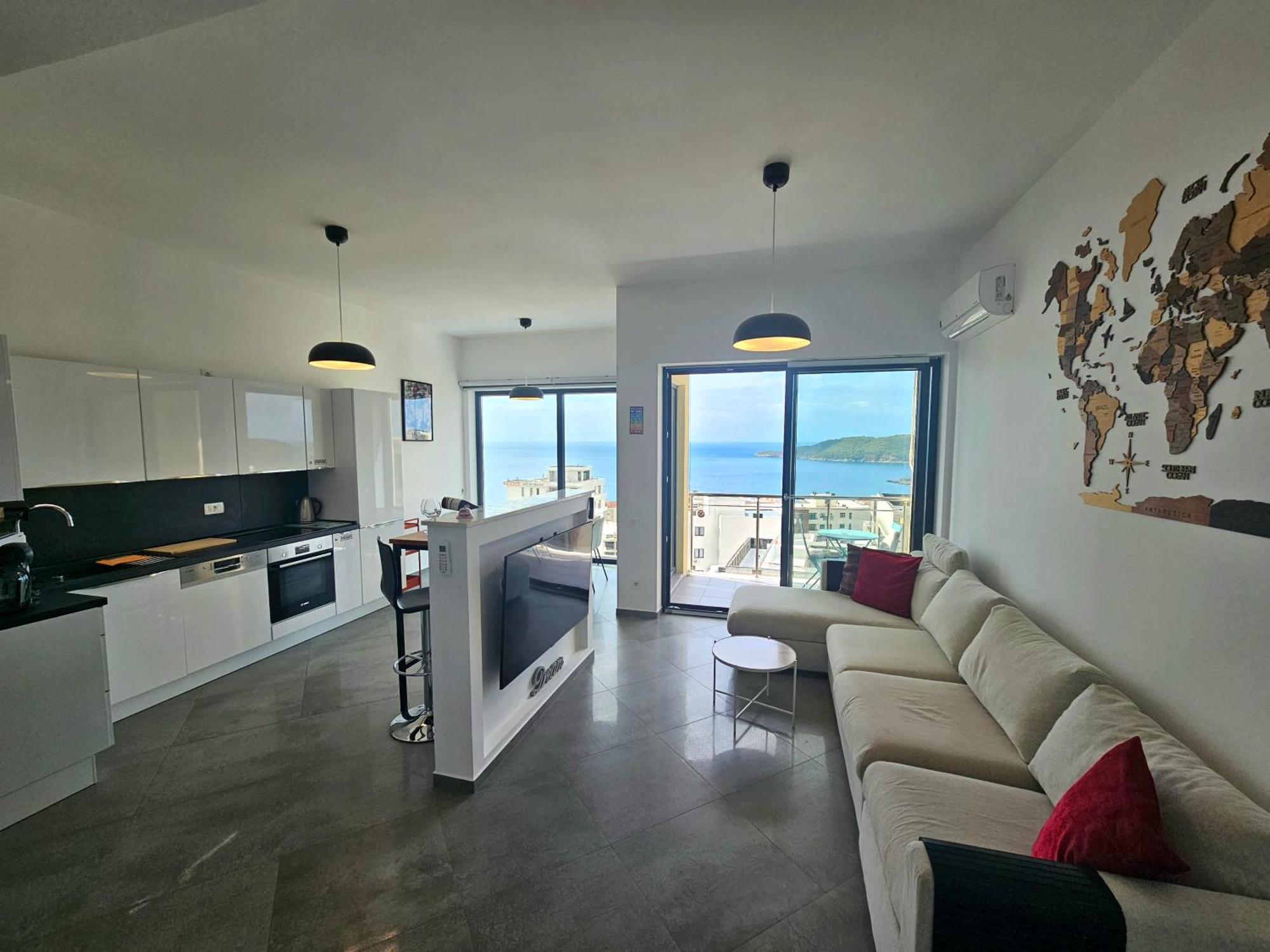 Modern Top Floor Sea View 3Br With Pools, Spa & Fitness Bečići Екстериор снимка