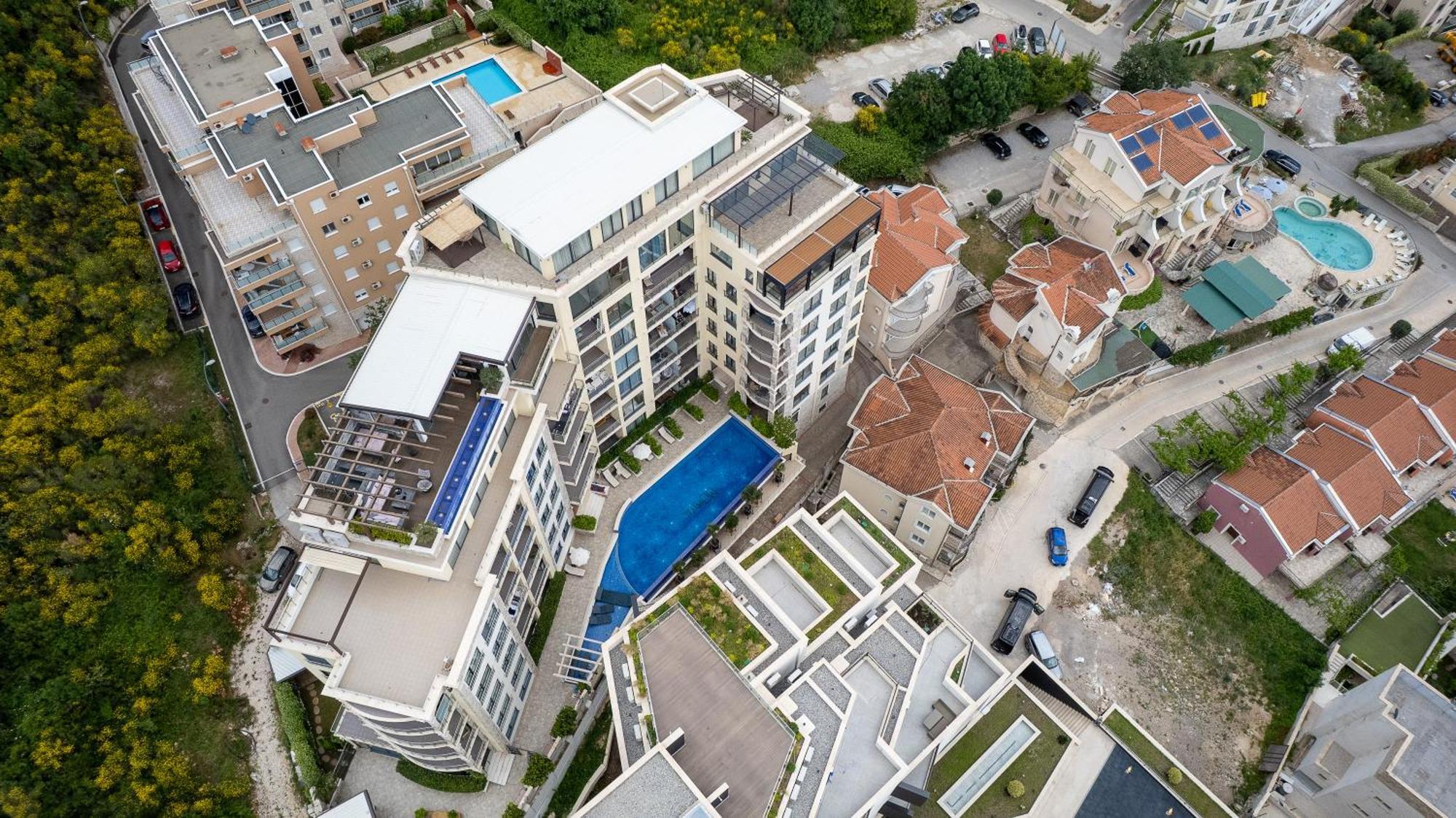 Modern Top Floor Sea View 3Br With Pools, Spa & Fitness Bečići Екстериор снимка