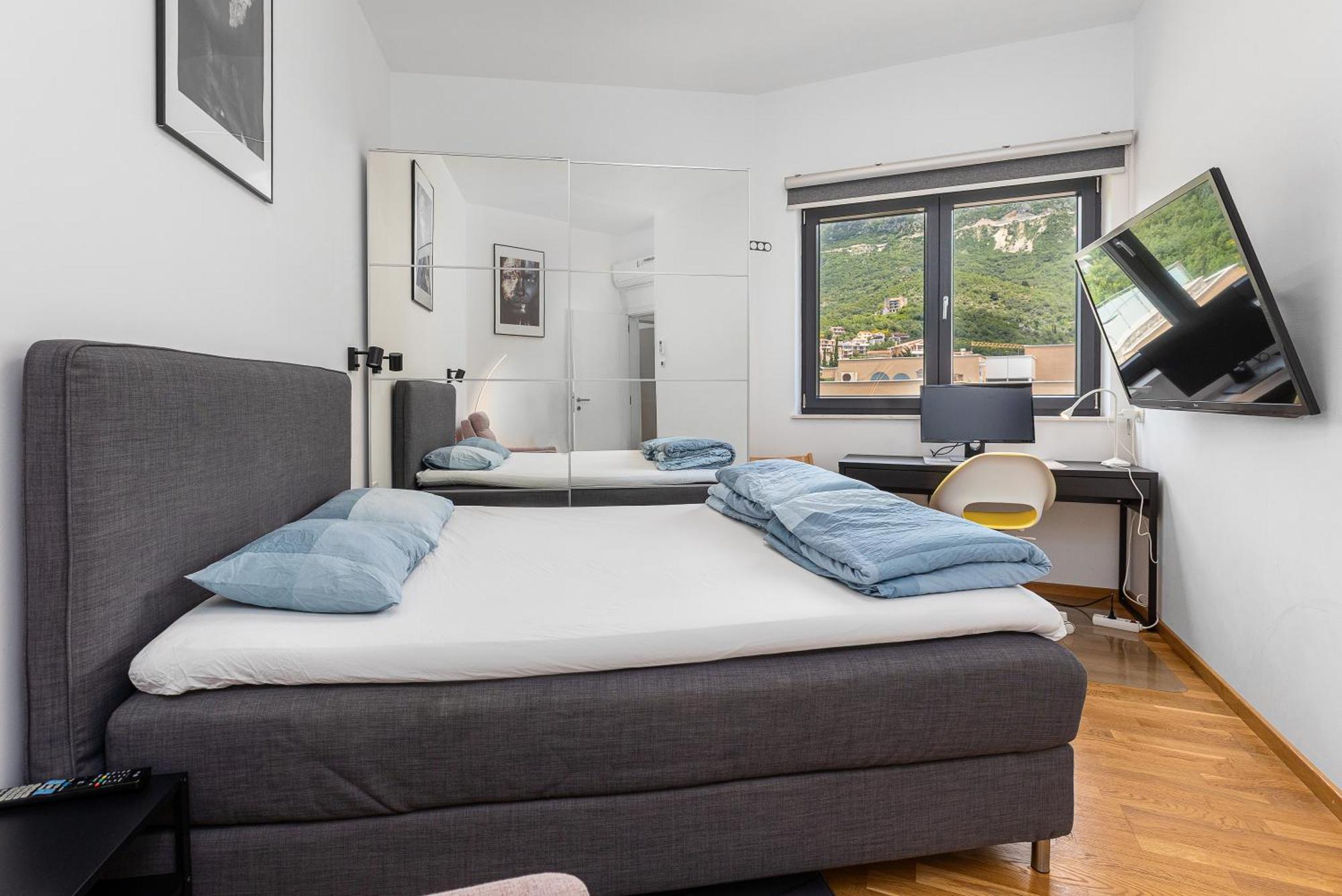Modern Top Floor Sea View 3Br With Pools, Spa & Fitness Bečići Екстериор снимка