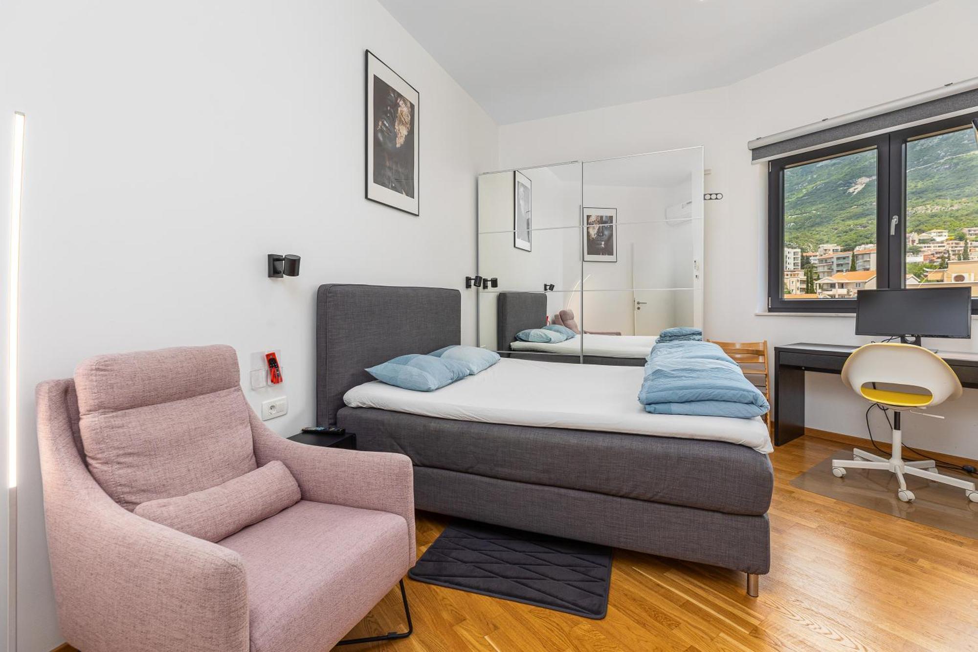 Modern Top Floor Sea View 3Br With Pools, Spa & Fitness Bečići Екстериор снимка