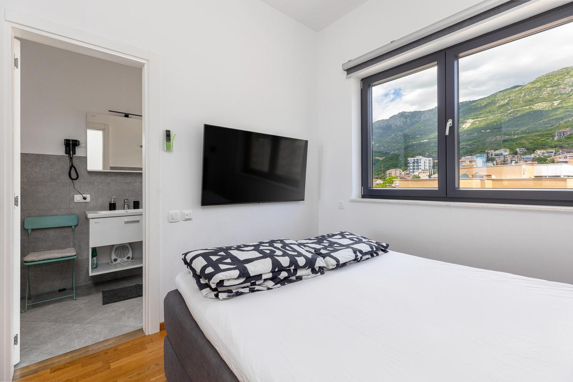 Modern Top Floor Sea View 3Br With Pools, Spa & Fitness Bečići Екстериор снимка